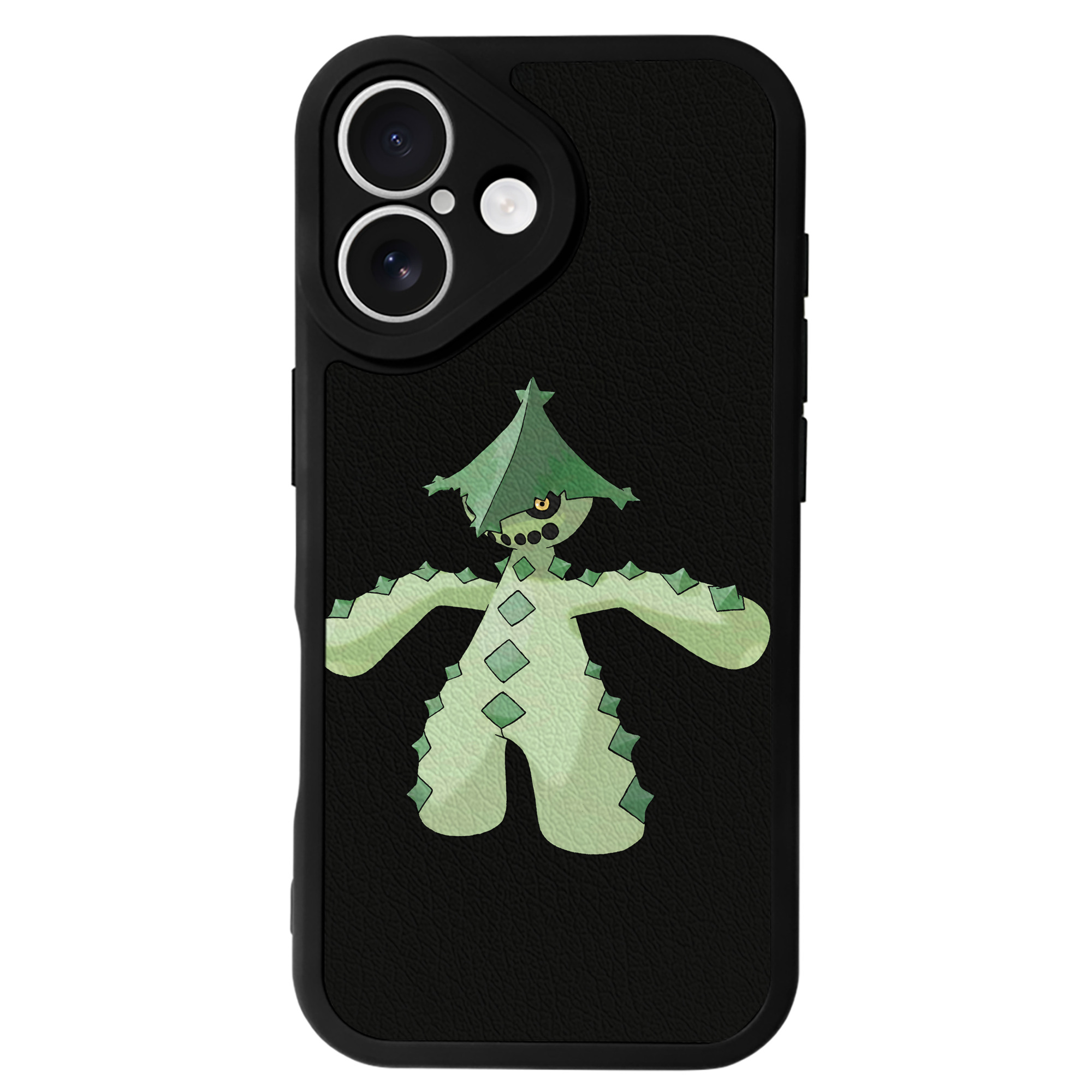 （画像用） ポケットモンスター Pokémon 【iPhone 16シリーズ対応】シリコンスマホケース（レザー調） 材質：シリコン